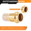 10-Pack HeSun Copper Press Fitting Adapter,1/2" PRESS X 1/2" PEX-A