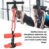 Sit Up Assistant Device Red Powerful Suction Cup Iron Foam