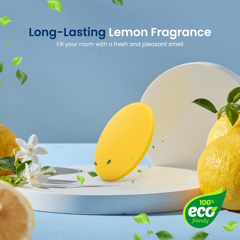 SereneLife Lemon Scented Fragrance Discs - 30 Long-Lasting Aroma Discs