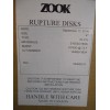 Zook Rupture Disk 4" RLP-S 316 Stainless 5 PSIG