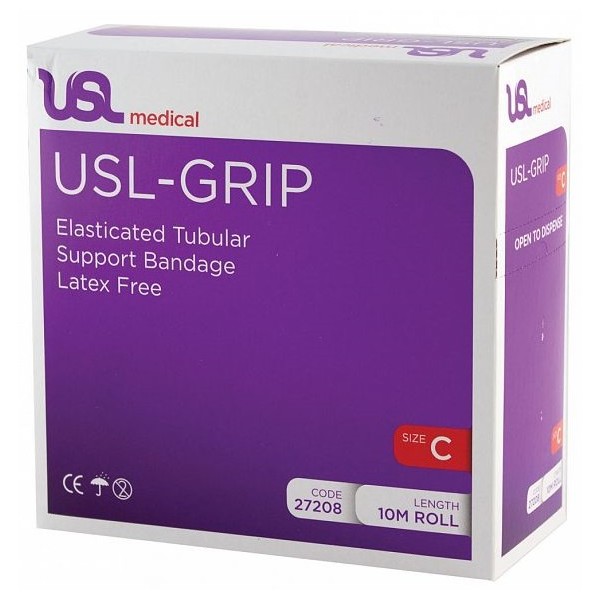 USL Medical USL-Grip Tubular Bandage Size C - 10m x 6.75cm