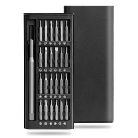 SooGree 25 in 1 Small Screwdriver Set Precision Screwdriver Set Magnetic Screwdriver Kit Electronic Repair Tool kit for PC Laptop Phone Watch Eyeglasses Phillips and Star Tiny Screw Driver