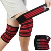 flintronic Knee Sports Bandages, Strength Training Knee Support Men Women,