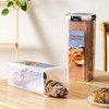 AOZITA Bread Box with Airtight Lid, Fresh Bread Storage Container,