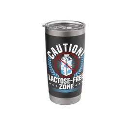 Lactose Free, Dairy Intolerant & Lactose Intolerance Stainless Steel Insulated Tumbler