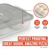 Chef Pomodoro Pizza Dough Proofing Box, 14 x 11-Inch, Pizza