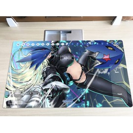 Mlikemat New DTCG Duel Playmat Digimon Beelstarmon Trading Card Game TCG CCG Mat Pad + Free Bag (ZD002-557-SM)