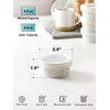 LE TAUCI Ramekins with Lids, 4 oz Ramikin Set for
