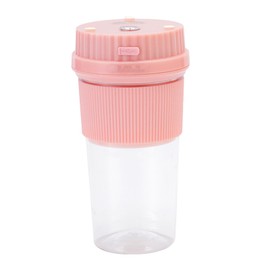 Portable Juicer Cup USB Rechargeable Multi Functional Small Blender for Travel Office Gym 400ml