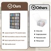 Wooden cassette tape storage Rack,Hold up to 115 cassette tapes,Wall