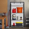 Aacabo Shelf Cover,Waterproof Dustproof Storage Shelving Unit Cover,Fits 48"Wx24"Dx72"H Shelf,Shelf