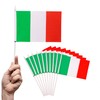 PHENO FLAGS Italy Hand Flag, Set of 10 - Small