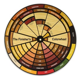 Mohawk Finishing Products Finisher's Colorwheel, Wood Finish, M900-1050, 9-Inch-Diameter Color Wheel