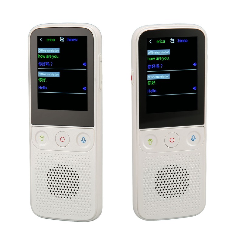 112 Languages Smart Voice Translator 2.4inch Touch Screen 1GB RAM