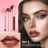 3 Pcs Matte Lipstick Lip Liner Stain Pencil Set with