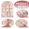 Bed Bag, Bed Shelf, Bedside Table for Hanging, Wall Organiser