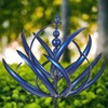 Iron Wind Spinner, 7.9 X 35.4in Yard Garden Outdoor Metal