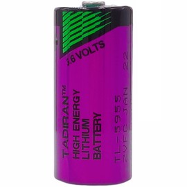 (10-Pieces) TL-5955 2/3AA 3.6V 1650mAh Battery for Tadiran TL5955 3.6V TL-4955, SL-761, TL-2155, TL-5155, SL-361, Xeno XL-055F, ER14335 PLC, CNC Lithium Battery
