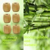 Bamboo Toothbrush Holder Pack of 12 - Biodegradable and Eco
