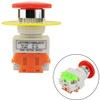 MEETOOT 2pcs Emergency Stop Push Button Switch AC 660V 10A