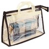TAICHEUT 18 Pack 3 Sizes Clear Handbag Storage, Clear Purse