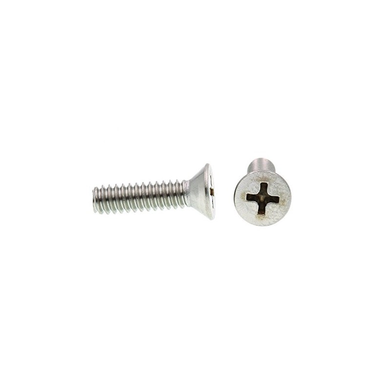 Prime-Line 9001308 Machine Screws, Flat Head, Phillips Drive, #10-24 X