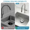 QILUCKY 2 Pcs Sink Plug Replacement,Bath Plug,Kitchen Sink Plug,Bath Plug