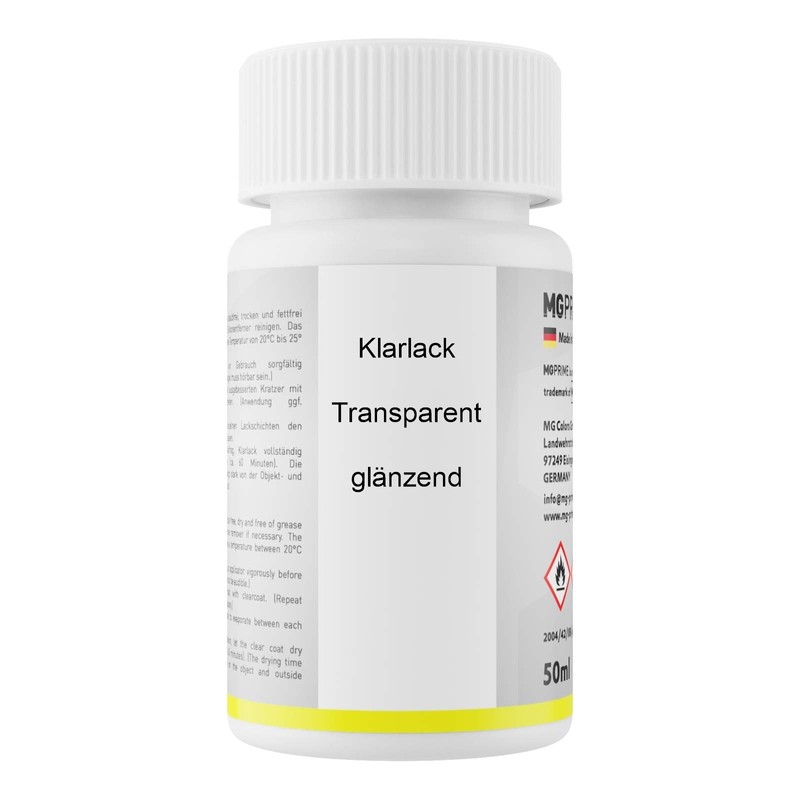 MG PRIME Autolack Lackstift Set für Peugeot KTG Gris Hurricane/Hurricane