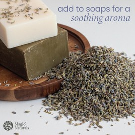 MagJo Naturals European Lavender Flowers (Extra Grade) - 100% Raw From Europe - 3 pounds