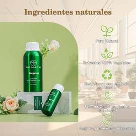 NAMSTE Aceite Esencial Para Difusor 100mL | Frutal-Serie | Bergamot | 100% Puro y Concentrado Natural, Botella de Aluminio, Aceites Esenciales Profesional para Difusor de Aroma y Humidificador