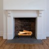 AGTEK 24 inch Fireplace Log Grate Heavy Duty Solid Steel