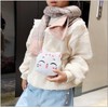 huimei Children's Shoulder Bag, Girl, Cute, Cat Shape, Crossbody Bag,