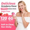 Calcium Citrate Gummies - Chewable Calcium Gummies for Bone, Muscle,