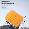 2Pcs Rear Leaf Spring Bump Stop Bumper with Stud for