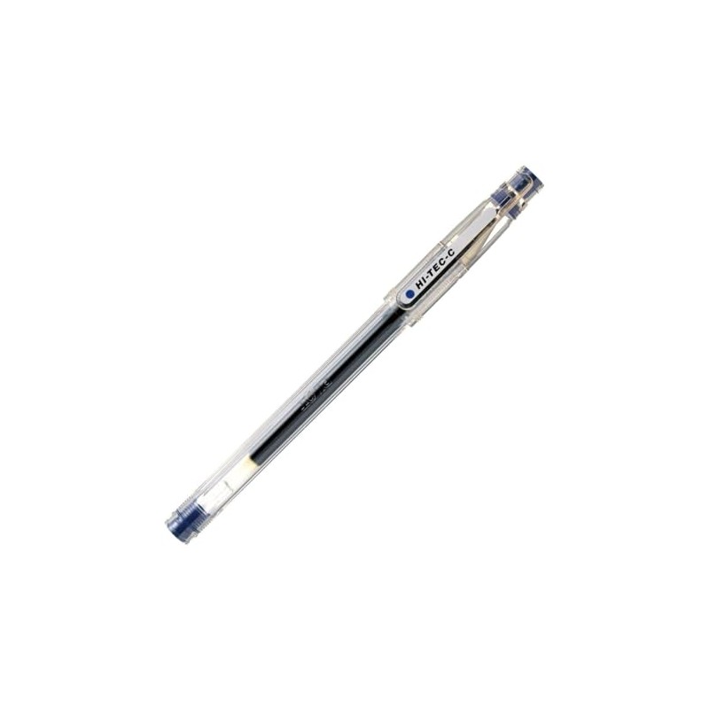 Pilot Hi-Tec-C 0.4 Blue Gel Ballpoint Pens, 10 Count LH200C410L