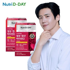Nutri-D Day Premium Iron, Folic Acid, Vitamin D / 뉴트리디데이 프리미엄 철분 엽산 비타민D x 2개 총 4개월분