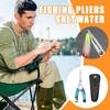 Multi Function Fish Pliers | Rust Resistant Hook Remover Split