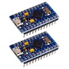 2PCS Pro Micro32U4 5V 16MHz Bootloadered, IDE Micro USB Pro
