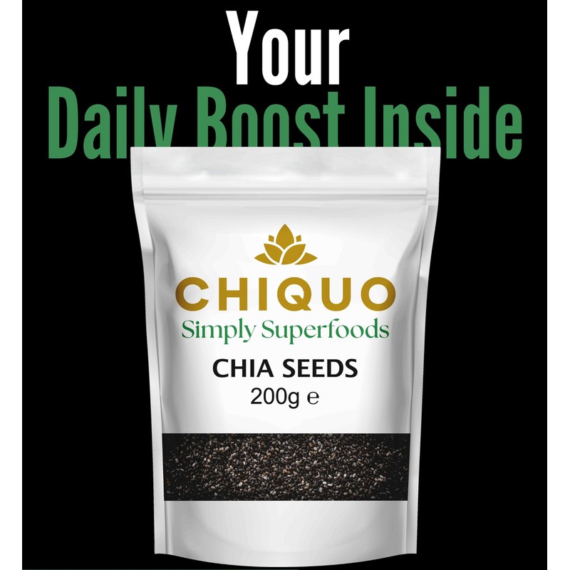 Chiquo Chia Seeds 200g - High Nutritional Value & Packed
