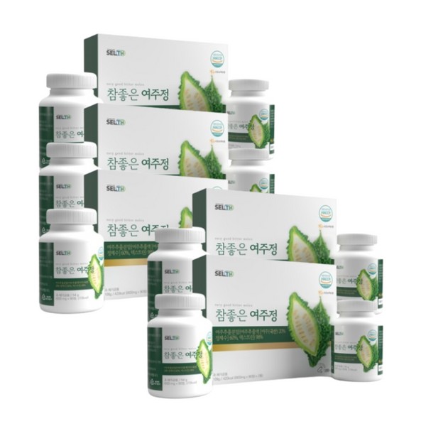 [On Sale] Cells Yeoju Benefits Set for Parents Holiday Filial Piety Gift Nutrition Wellbeing Health Pills 2 Bottles 5EA / [온세일]셀스 여주 효능 부모님 명절 효도 선물 용 세트 영양 웰빙 건강 환 2병 5EA