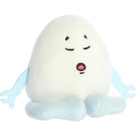 Aurora® Punny Eggspressions™ Ohmm-Let Stuffed Animal - Humorous Wordplay - Playful Expression - White 3.5 Inches