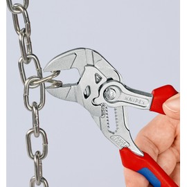 クニペックス KNIPEX 8605-180TBK プライヤーレンチ 落下防止 (BK)
