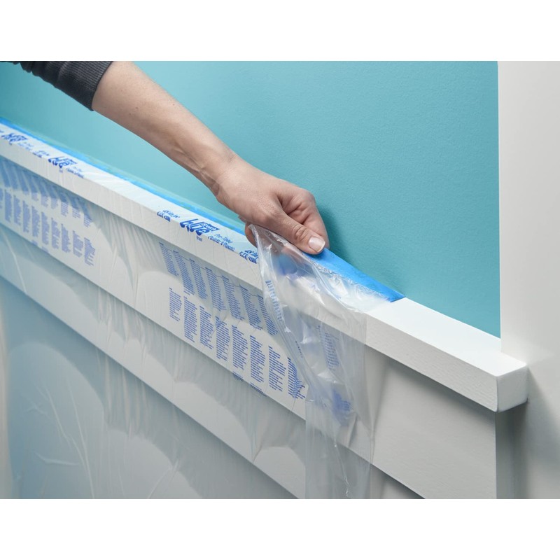 ScotchBlue Painter's Cover Film Refill Roll with Tape - 1