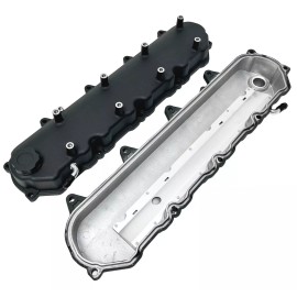 HRC GM GEN V LT LT1 LT4 Valve Covers W/ Coil Mounts Cast Aluminum L83 L86 6.2L Black