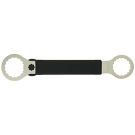 Bike Hand YC-306BB BB BB Wrench Set, Compatible with Shimano Hollow Tech 2, BB Tools, Silver/Black