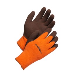 Worksafe Arbeitshandschuhe Thermo, Winter, rutschfest, abriebfest – H50-462W, 1 Paar, Größe 9 = L, orange