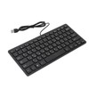 Keyboard 78 Key Mute Ultra Thin Wired Mini USB Interface