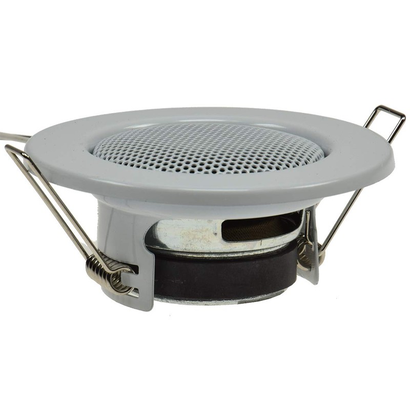 ChiliTec Built-in Ceiling Speaker 12 W Flat Ceiling Wall Round