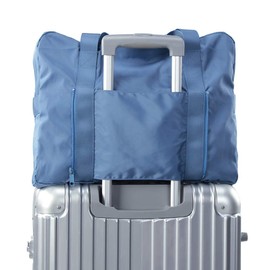 Foldable Travel Duffel Bag, Sports Duffels Gym Bag, Sports Shoulder Handbag, Lightweight Duffle Bags for Women & Men, Outdoor Vacation Weekend Bag by VanFn P.Travel Series (Blue)