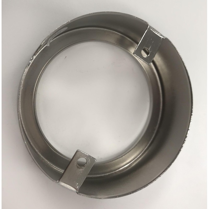 Leyton Lighting 12v 20w halogen surface downlight stainless steel warm